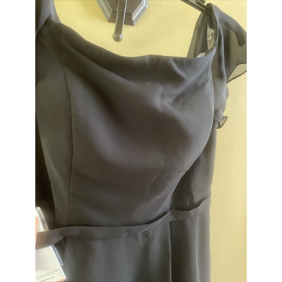 jjs house jet black dress size 14 has 39.5 Bust And 32.5 Waist - Picture 12 of 16